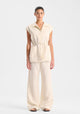 Yasmin Linen Pant_Ecru