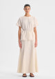 Yasmin Linen Top_Ecru