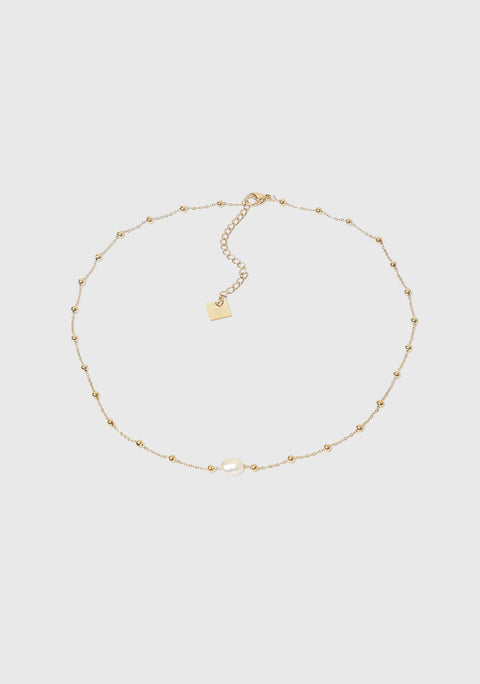 Izia Necklace_Pearl