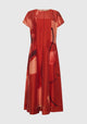 Astra Pintuck Dress_Poppy