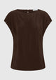 Aurora Silk Top_Espresso