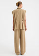 Brixton Vest_Biscuit