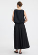 Celine Bubble Top_Black