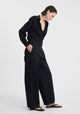 Celine Wrap Shirt_Black