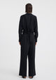 Celine Wrap Shirt_Black