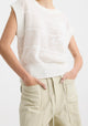 Charlie Cargo Pant_Chalk