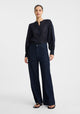 Hewitt Blouse_Indigo