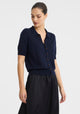 Micah Knit Cardigan_Navy