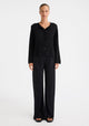 Nele Knit Cardigan_Black
