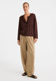 Nele Knit Cardigan_Espresso