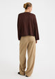 Nele Knit Cardigan_Espresso