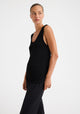 Nele Knit Tank_Black