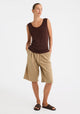 Nele Knit Tank_Espresso