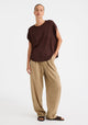 Nele Knit Top_Espresso