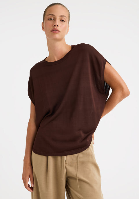 Nele Knit Top_Espresso
