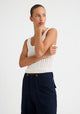 Odette Knit Tank_White