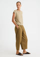 Renata Knit Sleeveless Top_Oat