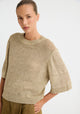 Renata Knit Tee_Oat