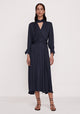 Oriana Midi Dress_Navy