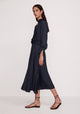Oriana Midi Dress_Navy