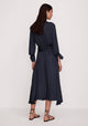 Oriana Midi Dress_Navy