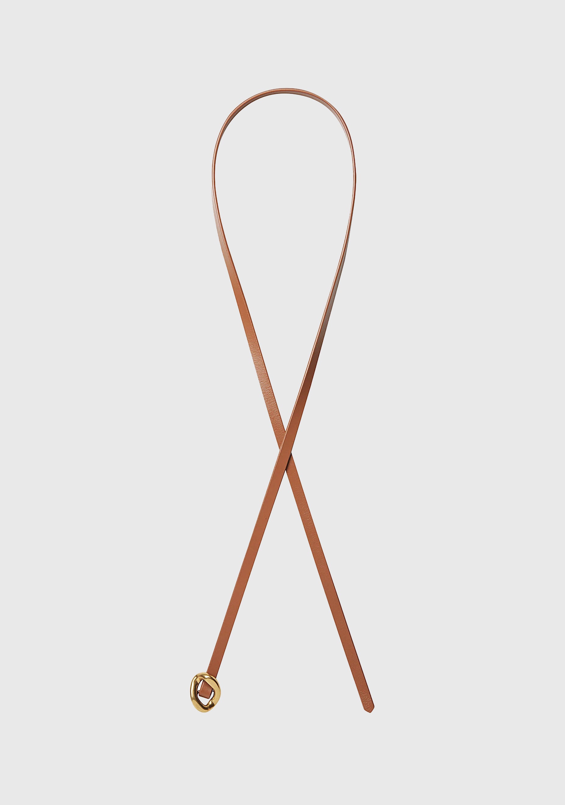 Nadia Leather Belt_Tan