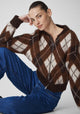 Chester Knit Jacket_Argyle