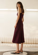 Sloane Knit Dress_Plum