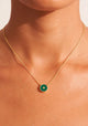 Sanja Necklace_Green Onyx