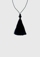 Tassel Necklace_Black