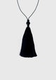 Tassel Necklace_Black