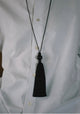 Tassel Necklace_Black