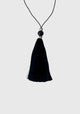 Tassel Necklace_Dalmation