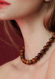 Tiger Eye Necklace_Brown