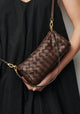 Vivi Woven Bag_Chocolate