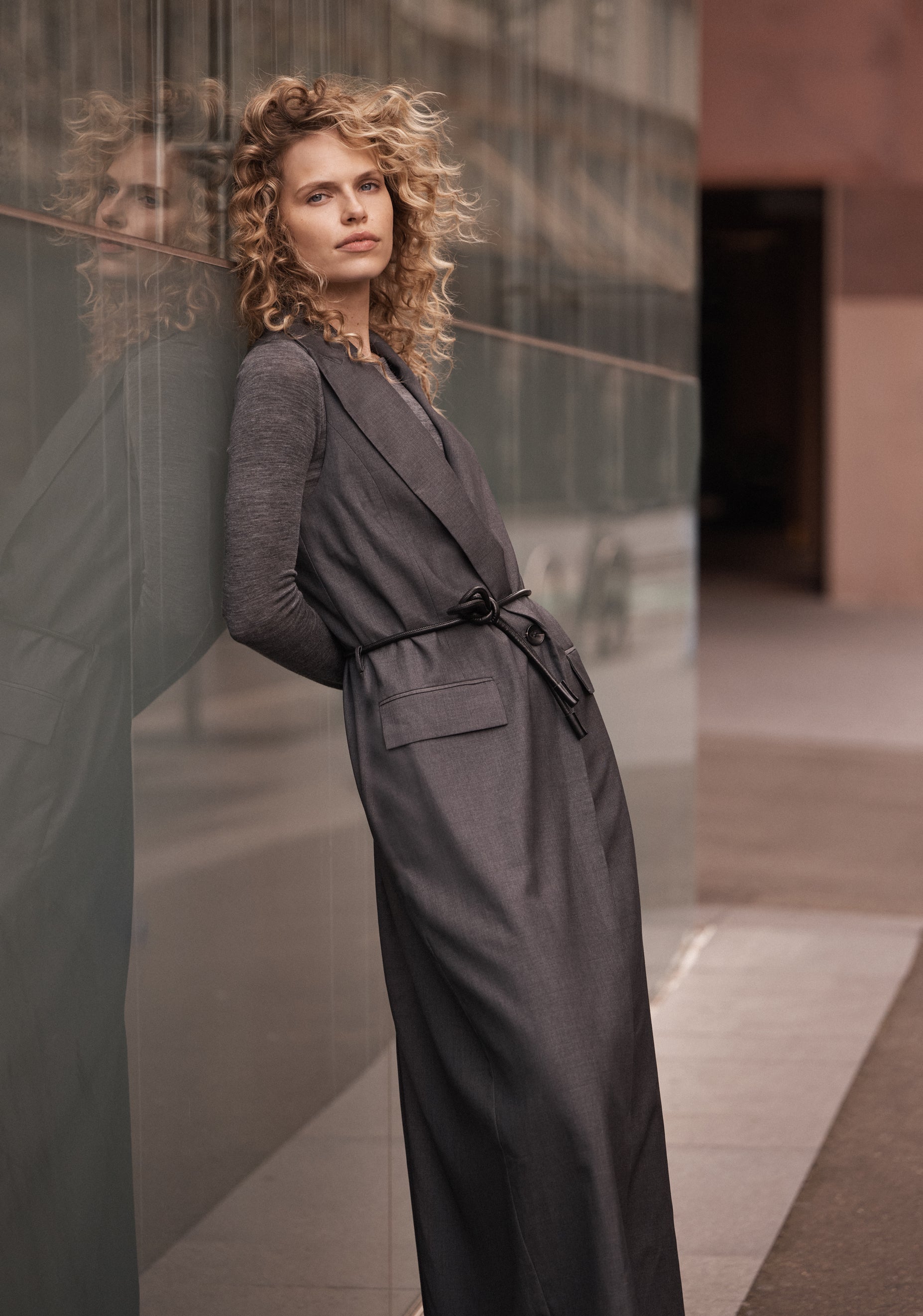 Vale Vest Dress_Charcoal