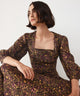 Francesca Linen Midi Dress_Print