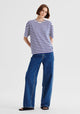Jericho Stripe Tee_Cobalt