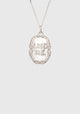Amore Charm Necklace_Silver