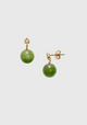 Ball Earrings_Green