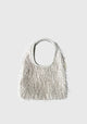 Charlie Fringe Bag_White