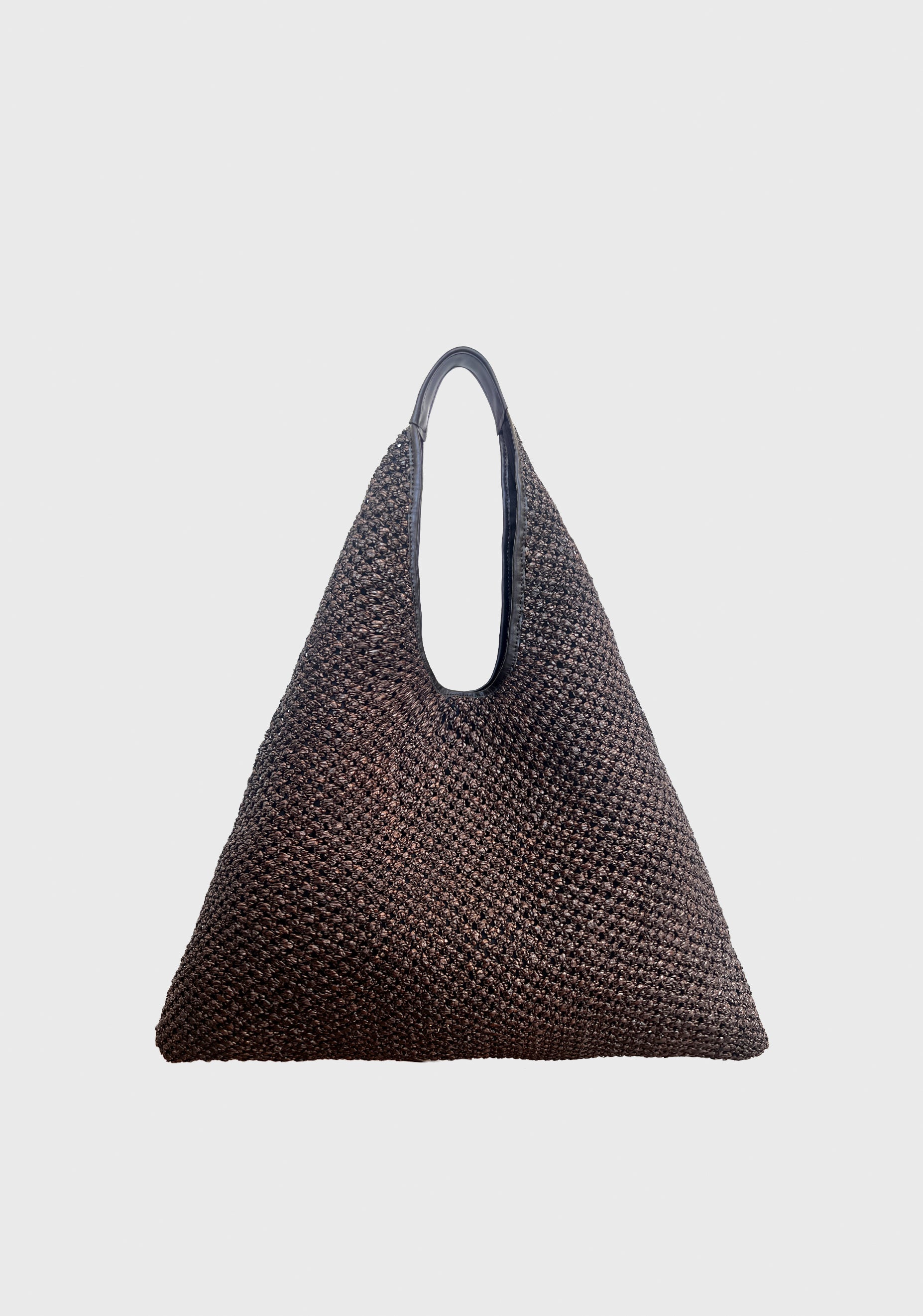 Eva Crochet Bag_Chocolate