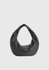 Alva Leather Shoulder Bag_Black