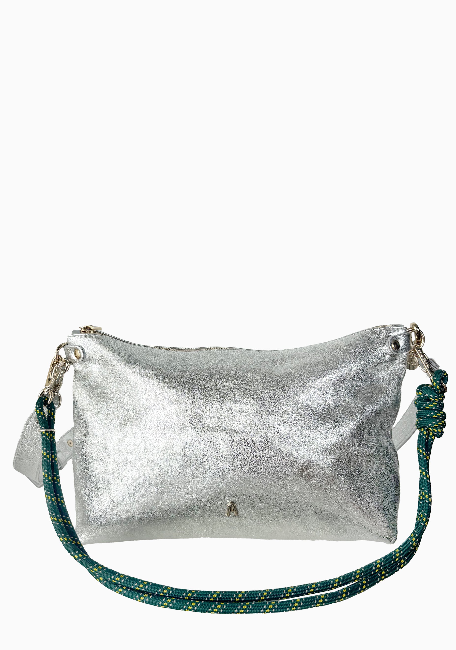 Amande Metallic Bag_Silver