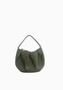 Shell Leather Bag_Olive