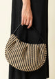 Shell Rafia Bag_Black Natural