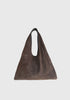 Eva Suede Leather Bag_Chocolate