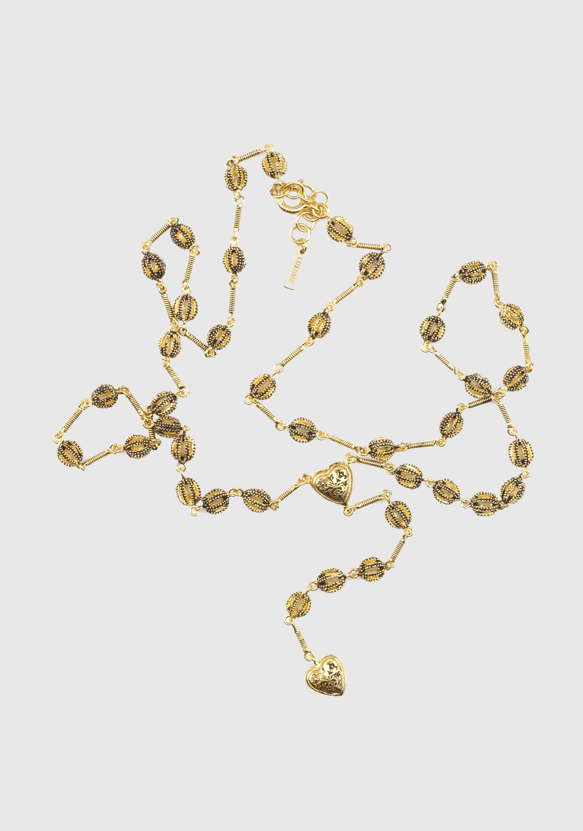 Lariat Necklace_Gold