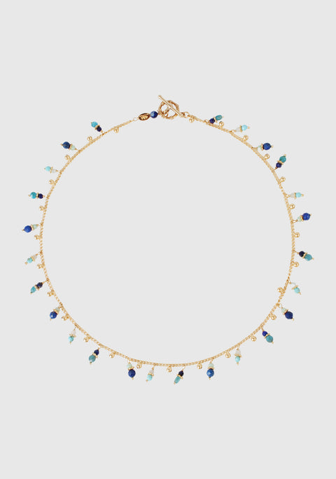 Tangerine Necklace_Blue