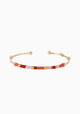 Zanzibar Bracelet_Gold Red Pink